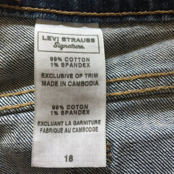 Levi Strauss Low Rise Bootcut Jeans - Picture 5 of 6
